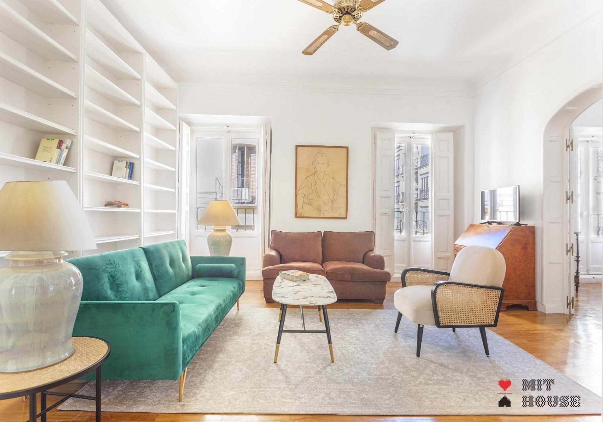 Apartamento Paseo Del Prado II En Madrid Exteriör bild