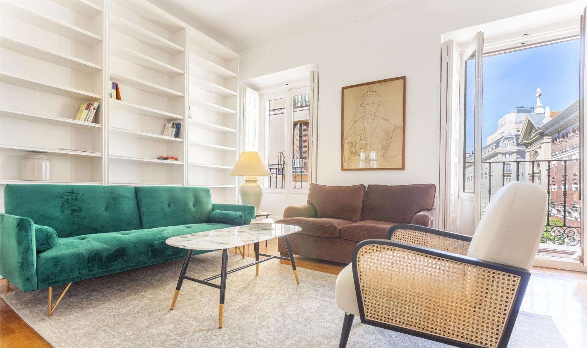Apartamento Paseo Del Prado II En Madrid Exteriör bild